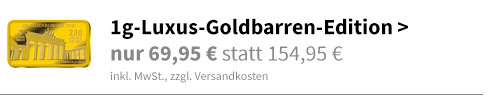 Goldbarren-Kollektion Deutsche Wahrzeichen